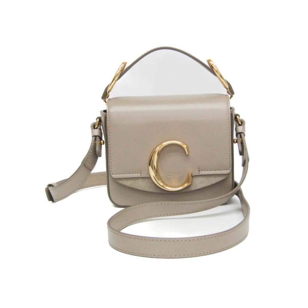 Chloe C Flap Bag Leather Mini #251056C62B